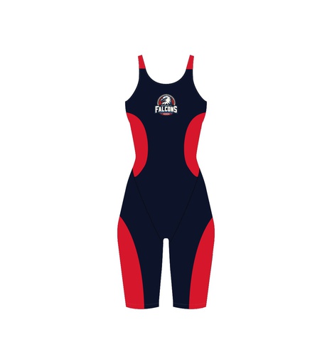 DEMH Falcons Knee-Length Racing Swimsuit